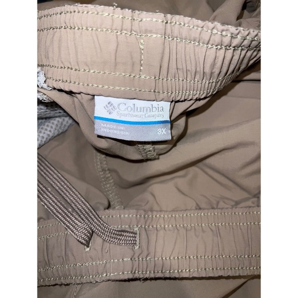 Columbia Sandy River Shorts Womens 3X Tan Nylon Hiking Water AW4573 - Picture 4 of 5